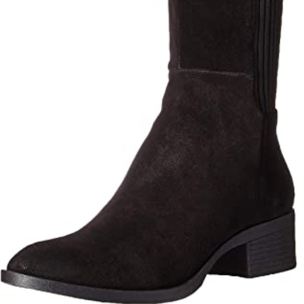 NEW Kenneth Cole New York Womens Levon Knee High Leather Boot Sz 7.5